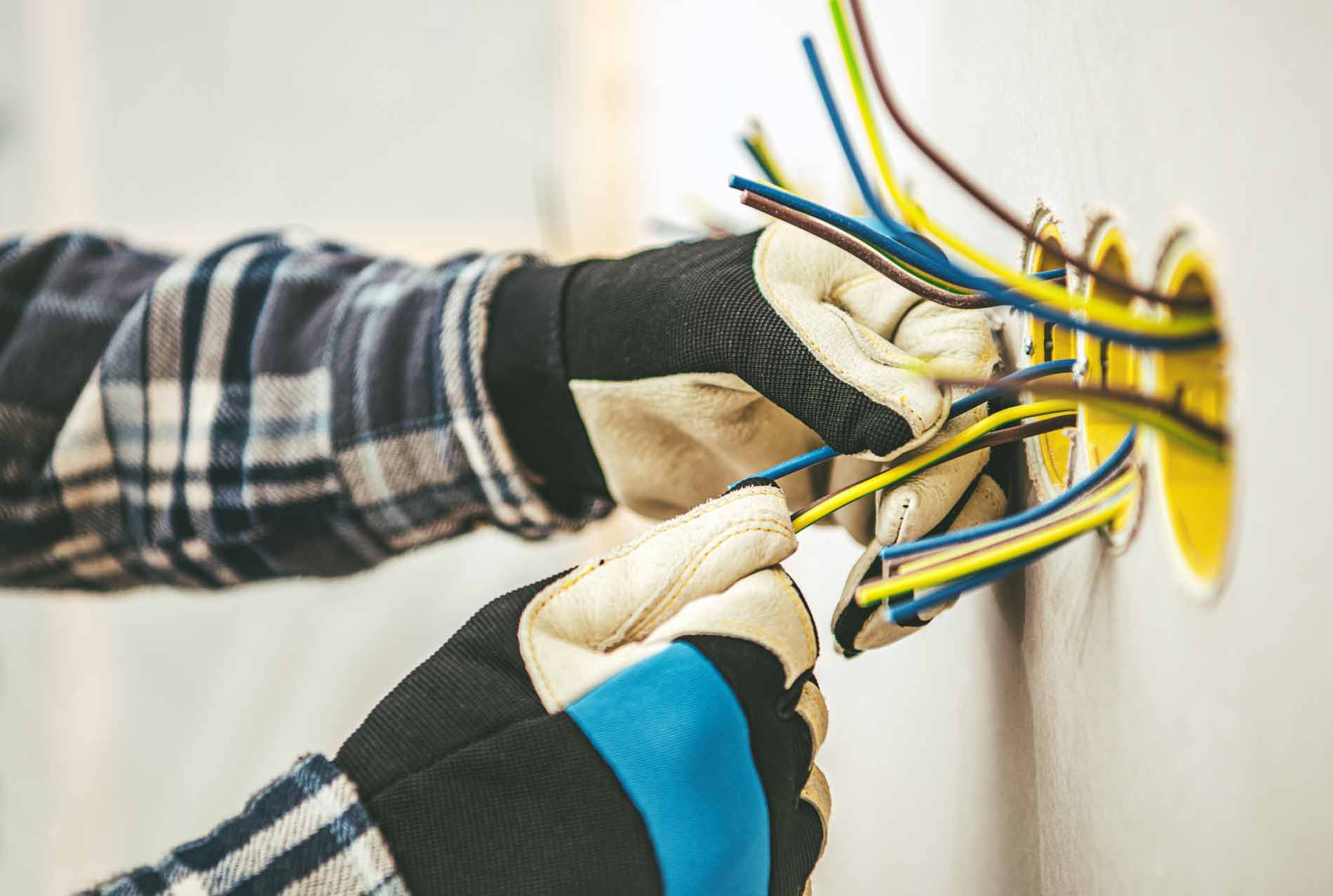 Commercial electrical wiring for new construction projects