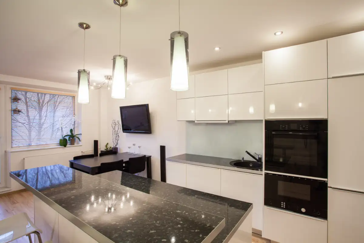 Modern Kitchen Lighting Installation