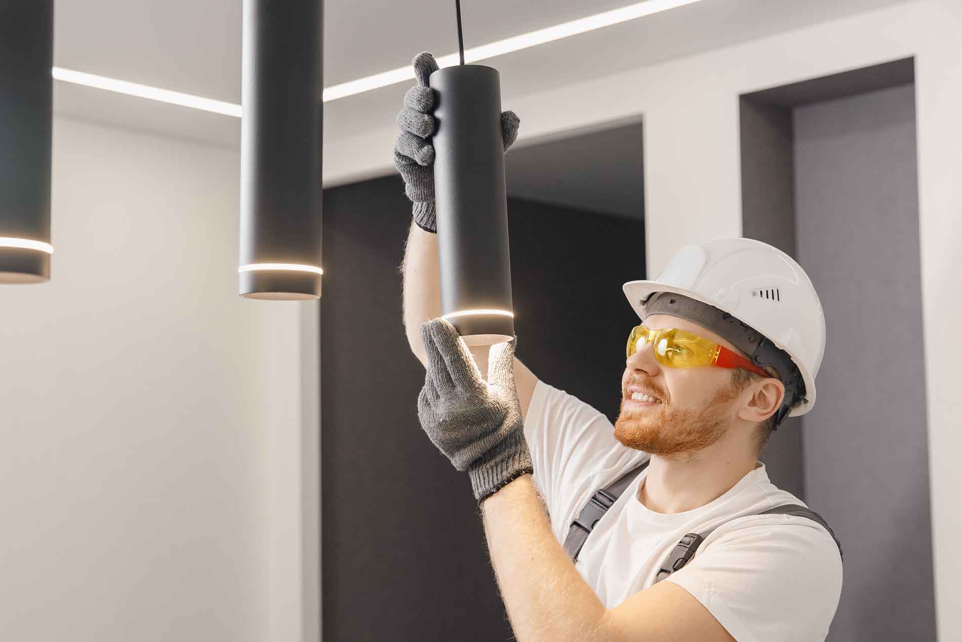 indoor lighting installation